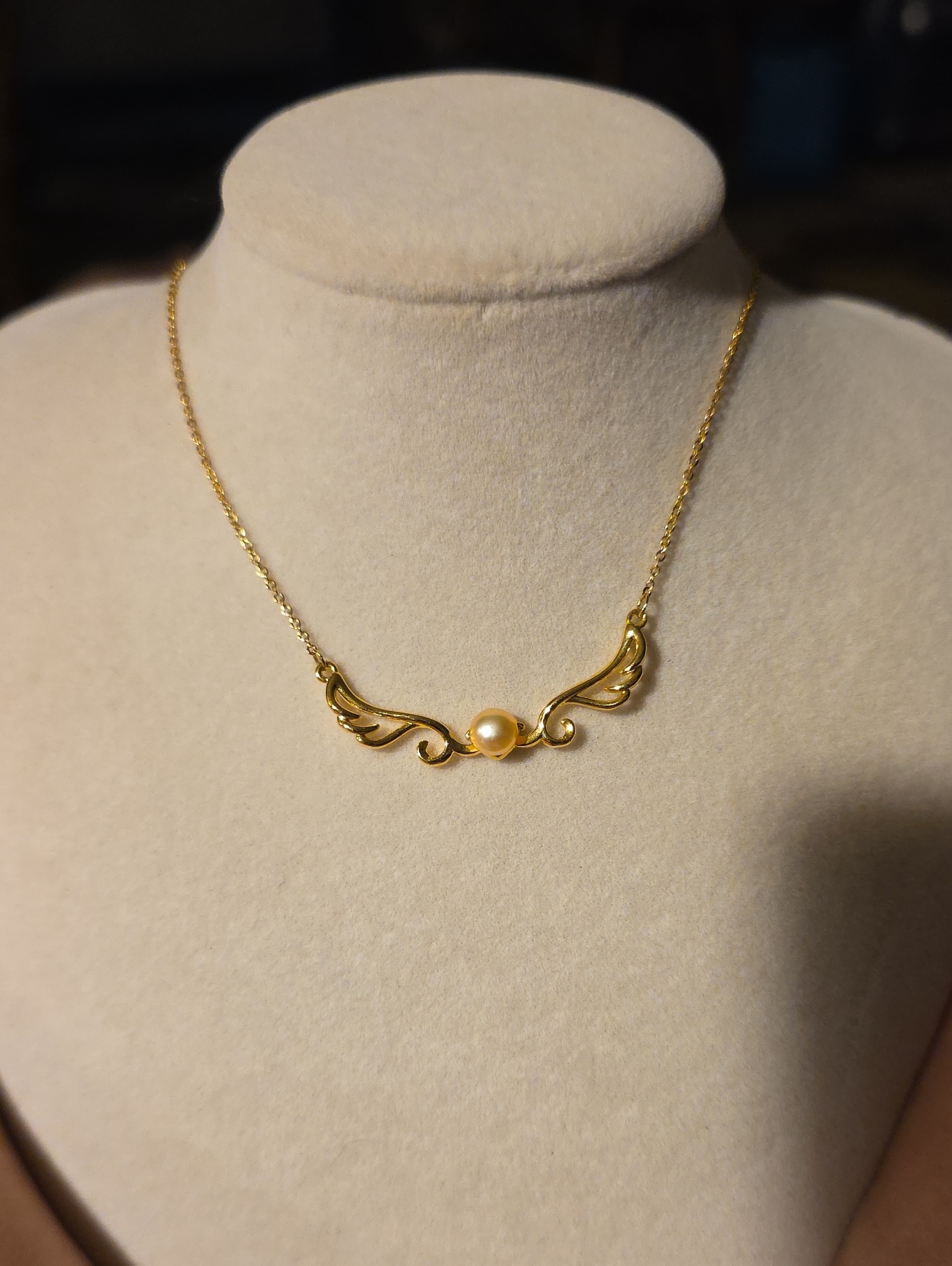 Champagne Pearl Women's Necklace